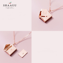 Load image into Gallery viewer, 925 Sterling Silver Envelope Love Letter Pendant
